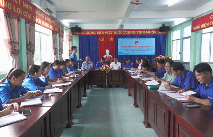 Thạnh Trị: Sơ kết công tác Đoàn và phong trào Thanh - Thiếu nhi
